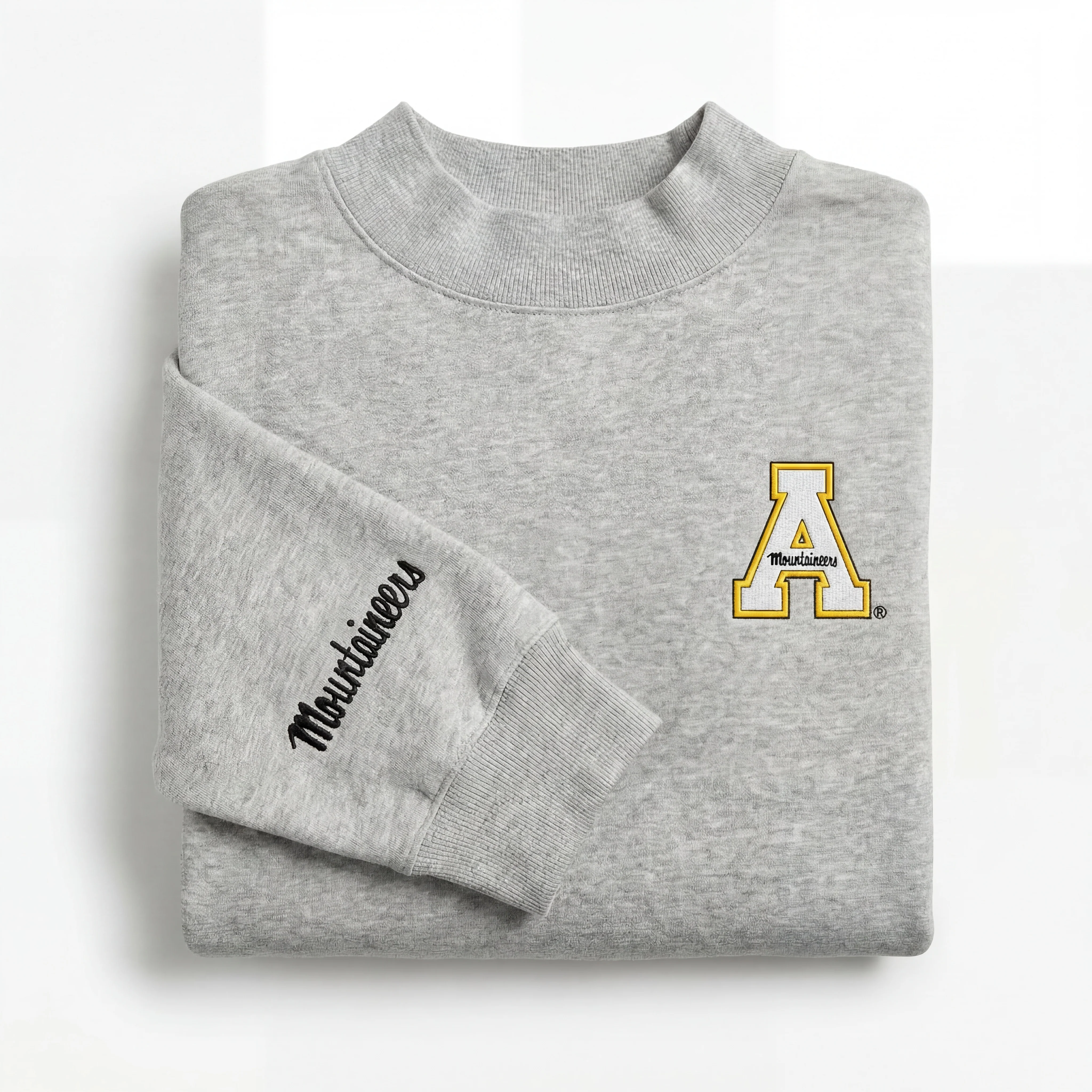 App State Oversized Mock Neck