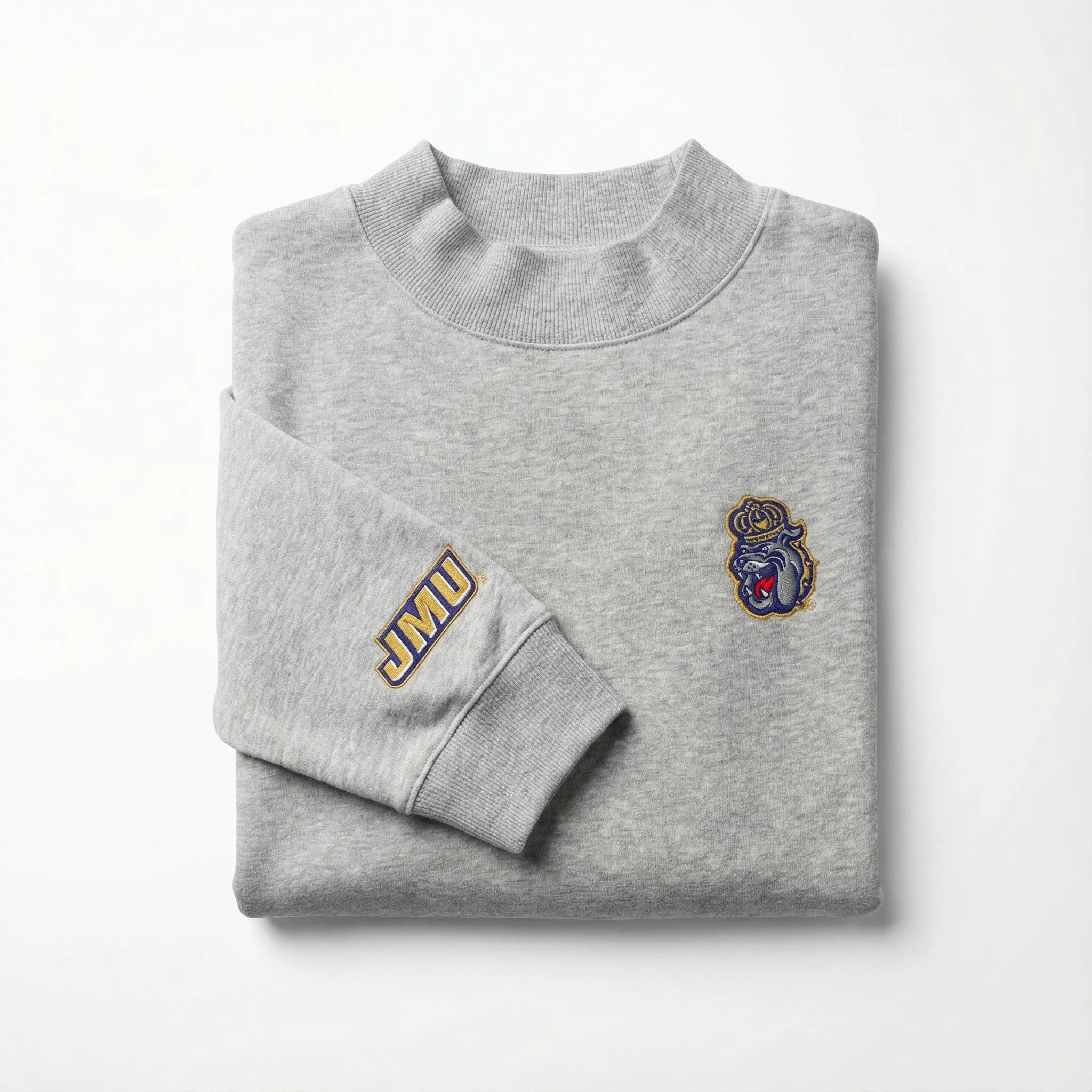 JMU Oversized Mock Neck