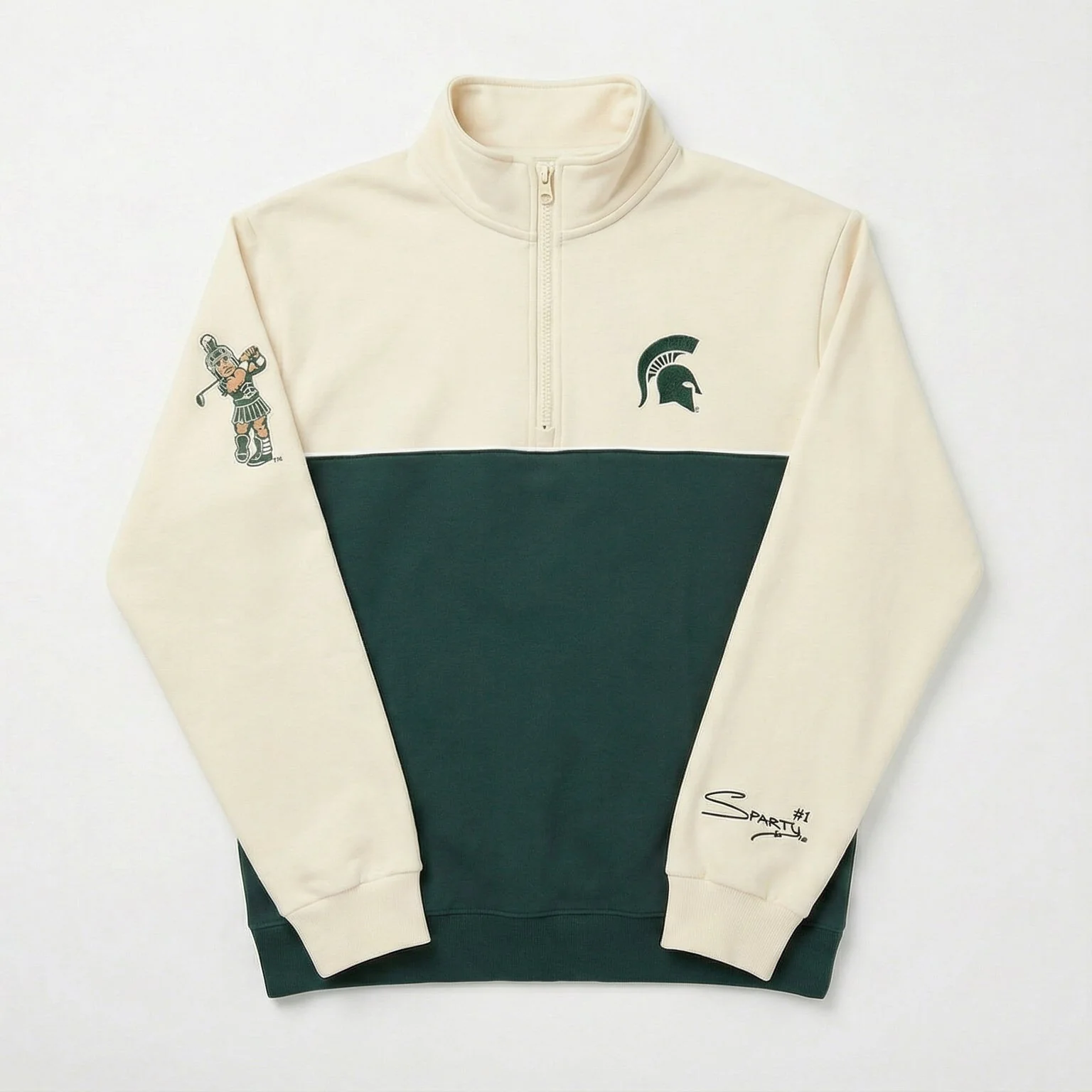 Michigan State Quarter Zip