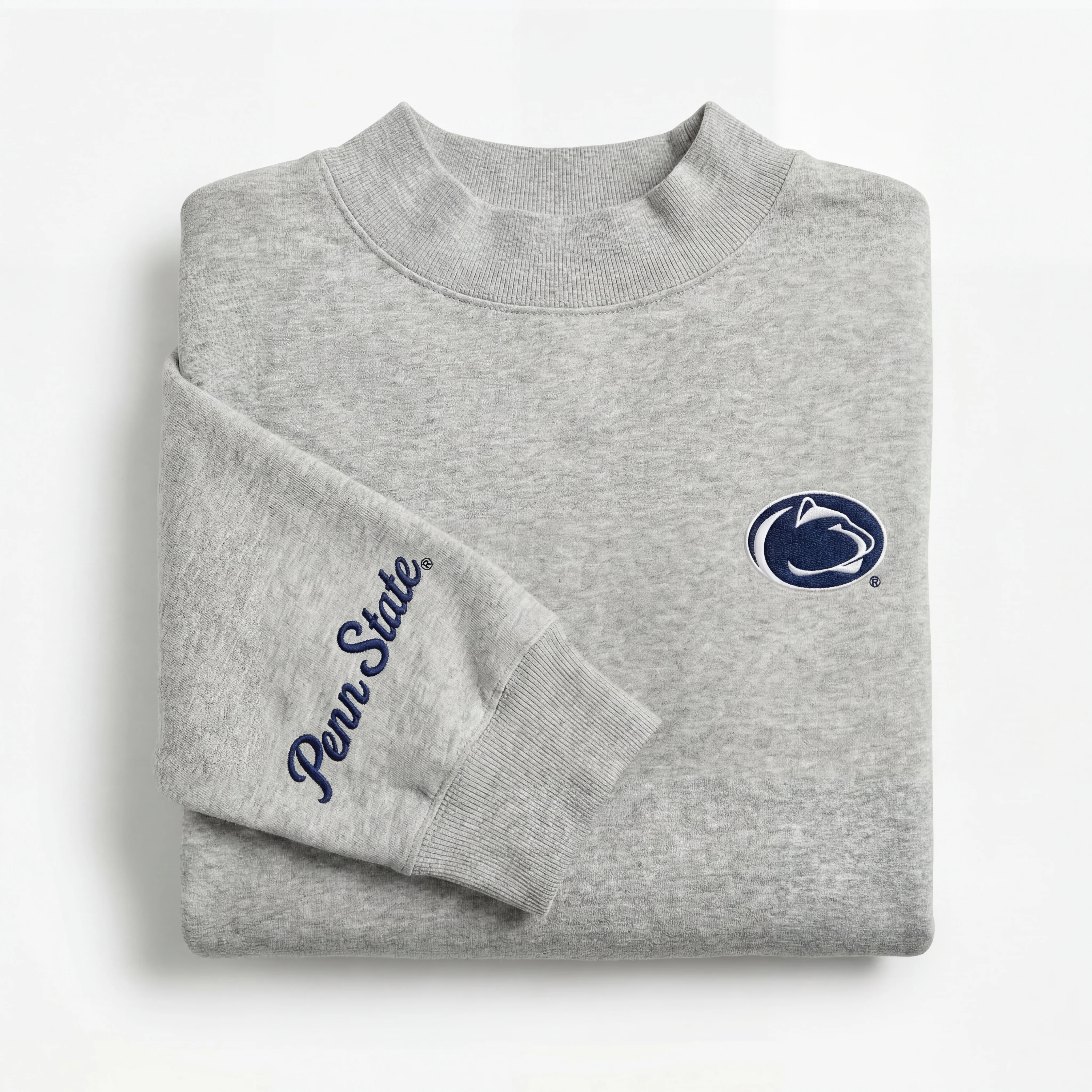 Penn State Oversized Mock Neck