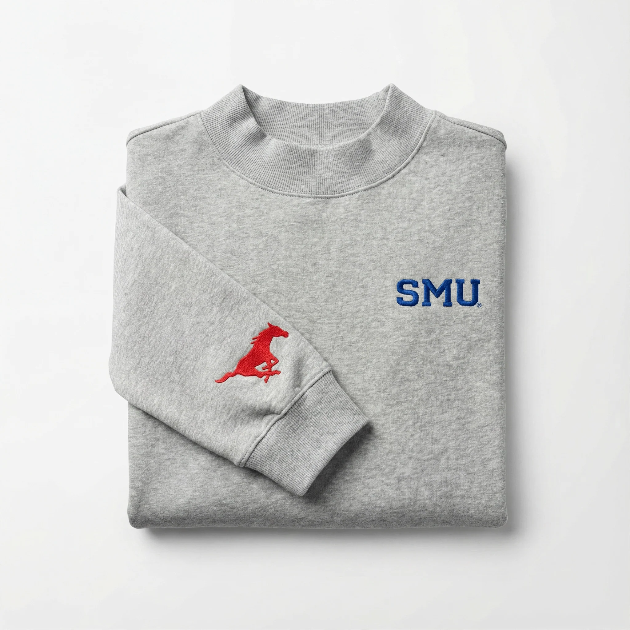 SMU Oversized Mock Neck